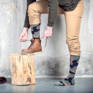 SupCare Sport Stützstrümpfe camouflage